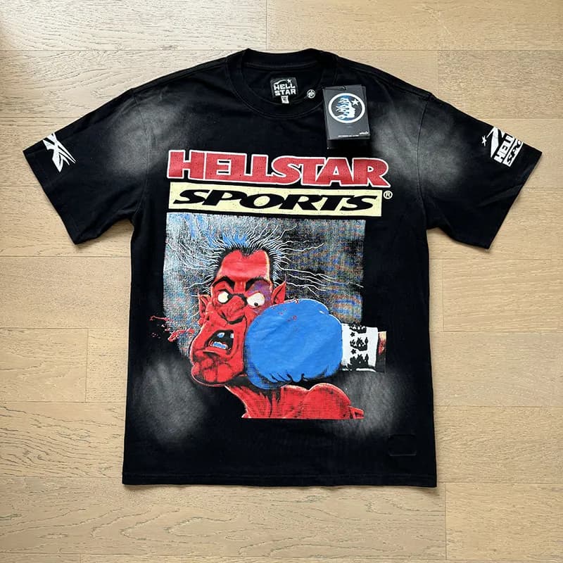 Hellstar Graphic Tee X Logo — 635