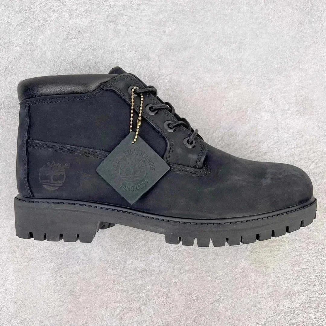 Timberland Premium Boot Black/Green — 中山原厂 添柏岚 黑中