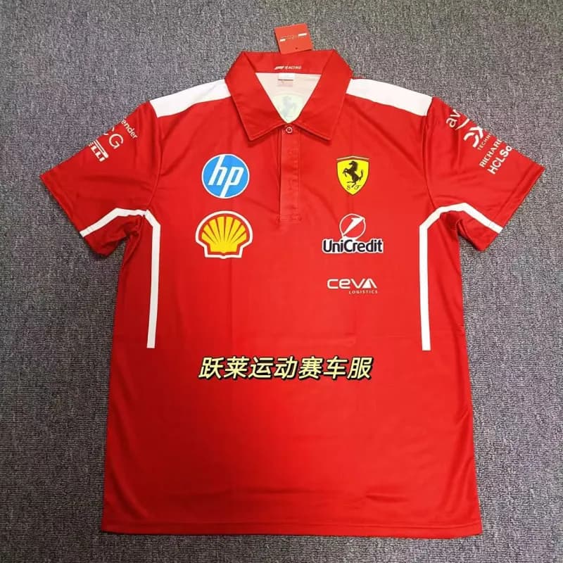 Polo Shirt Scuderia Ferrari Team Racing