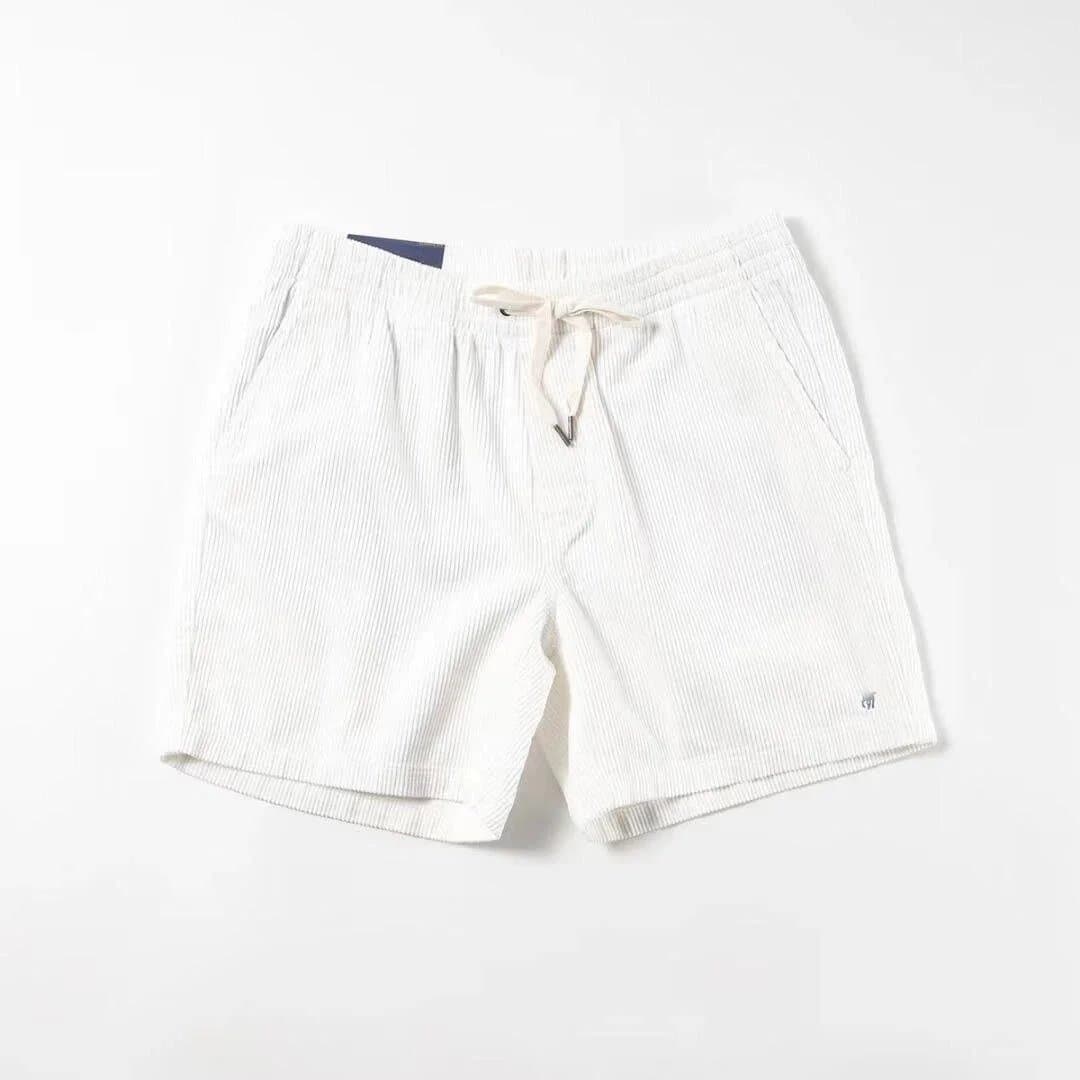 Polo Ralph Lauren Corduroy Shorts Classic Fit — 奶白