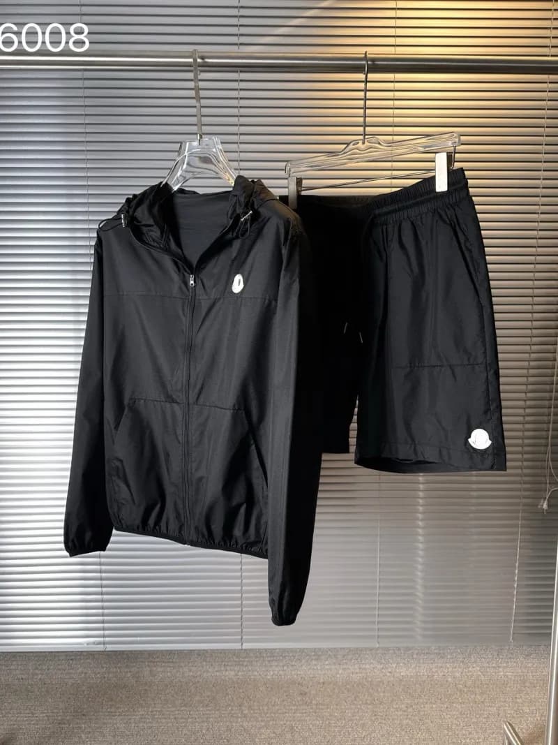 Fendi Zip-Up Hooded Jacket FF Logo Print — 6008黑