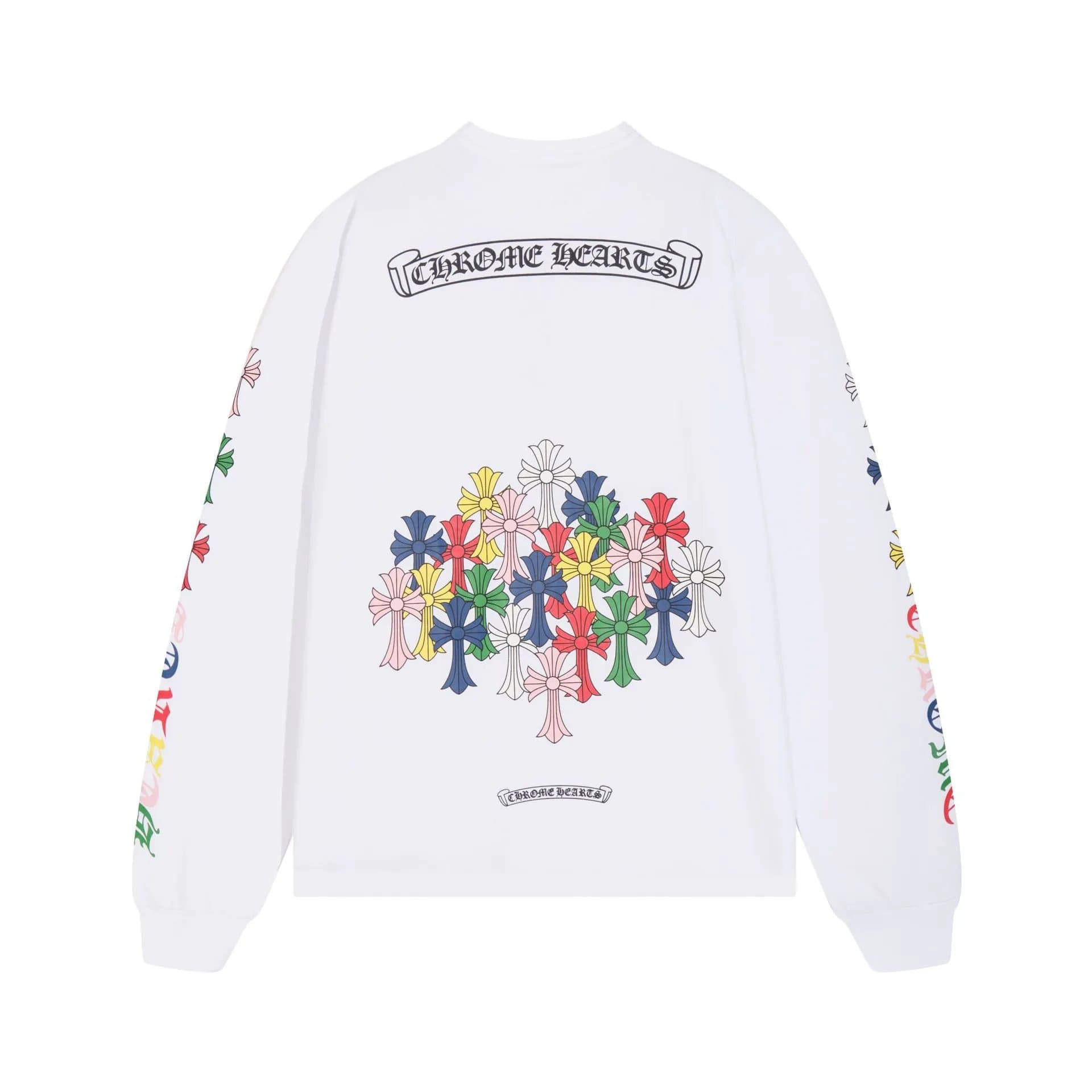 Chrome Hearts Long Sleeve Tee Brain New Graphic — K8015白