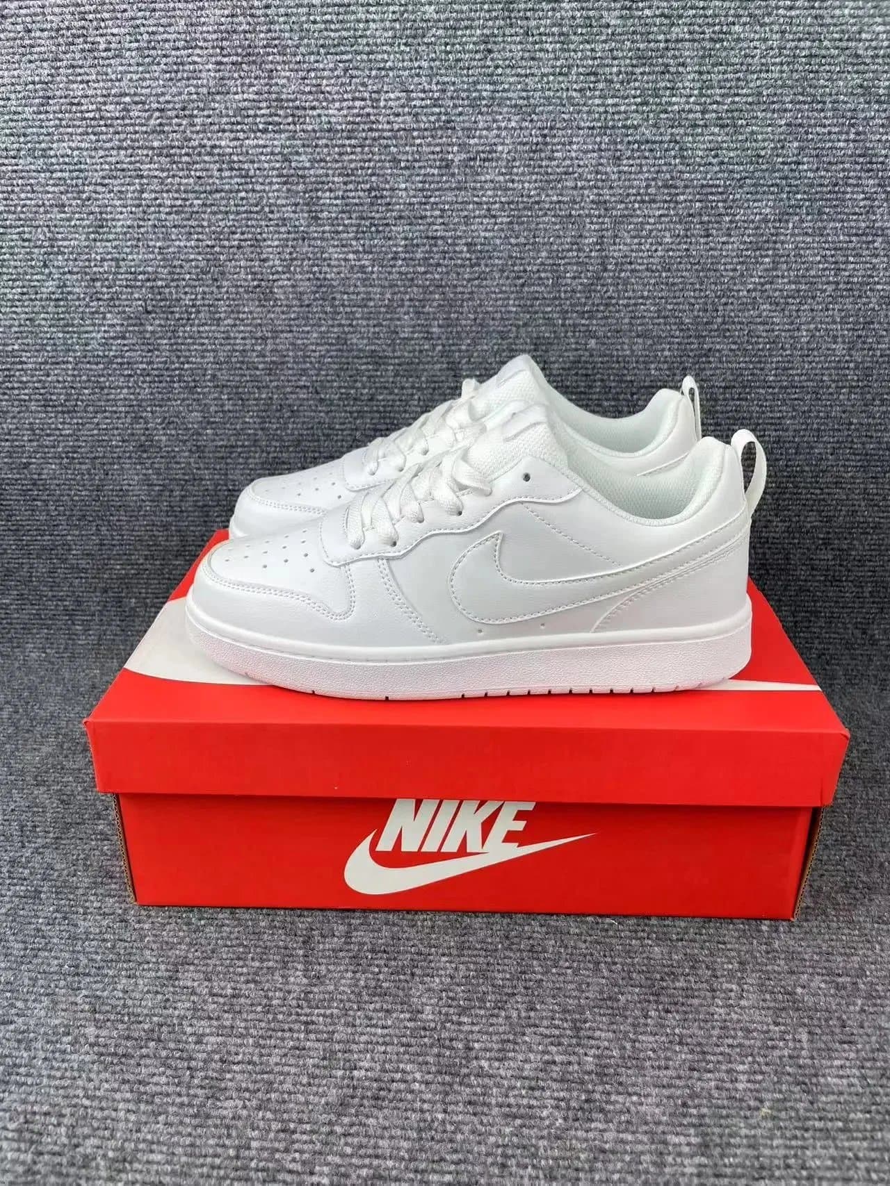 Nike Dunk Low White Navy Red — 2代白色