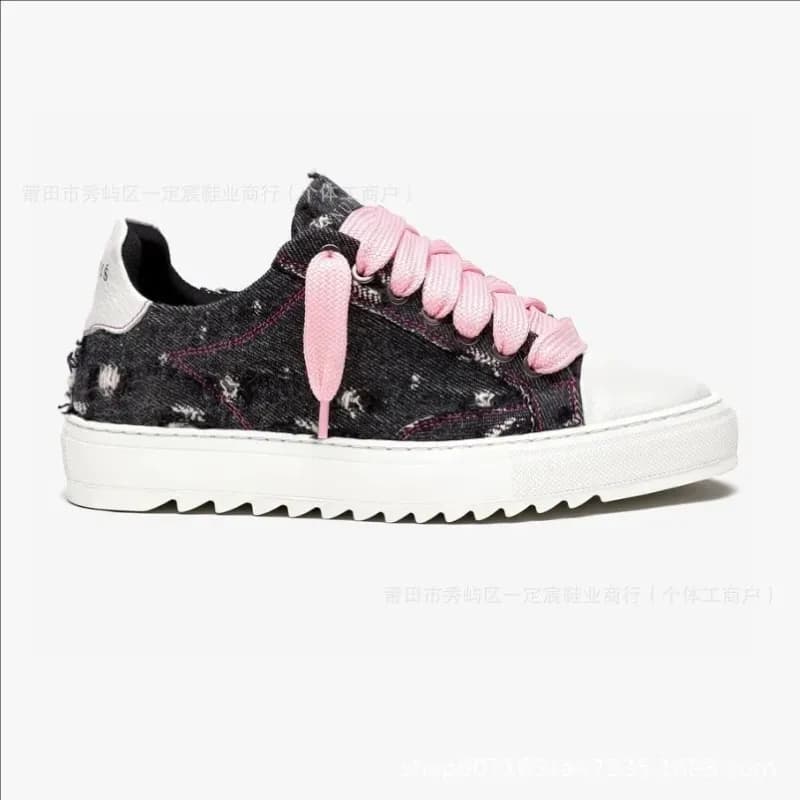 AMI Paris Low Top Sneaker Camouflage Print — 3