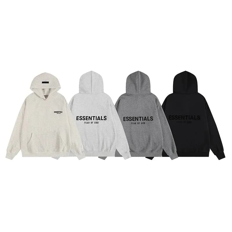 Fear of God Essentials Jogger Essentials Logo — 2601套装灰