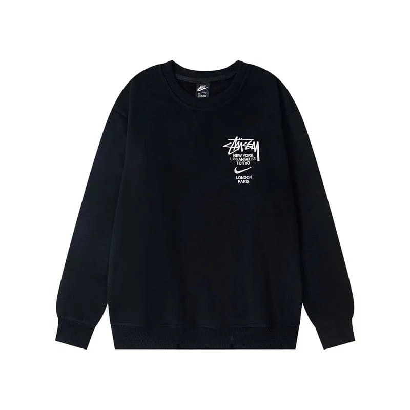 Stüssy Hooded Sweatshirt Script Logo — BB003