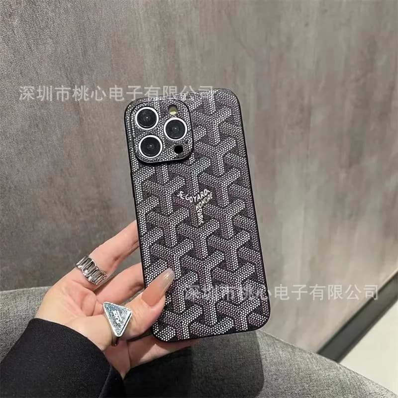 Goyard Phone Case Goyardine Canvas