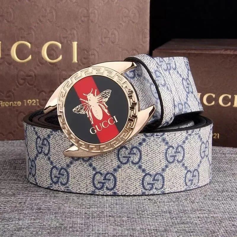 Gucci Belt Bee Logo GG Web — 13