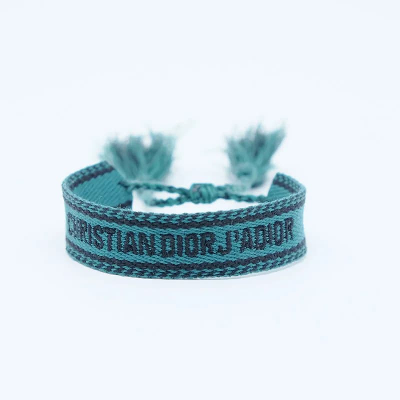 Dior Woven Bracelet Geometric Diamond Pattern — 91#