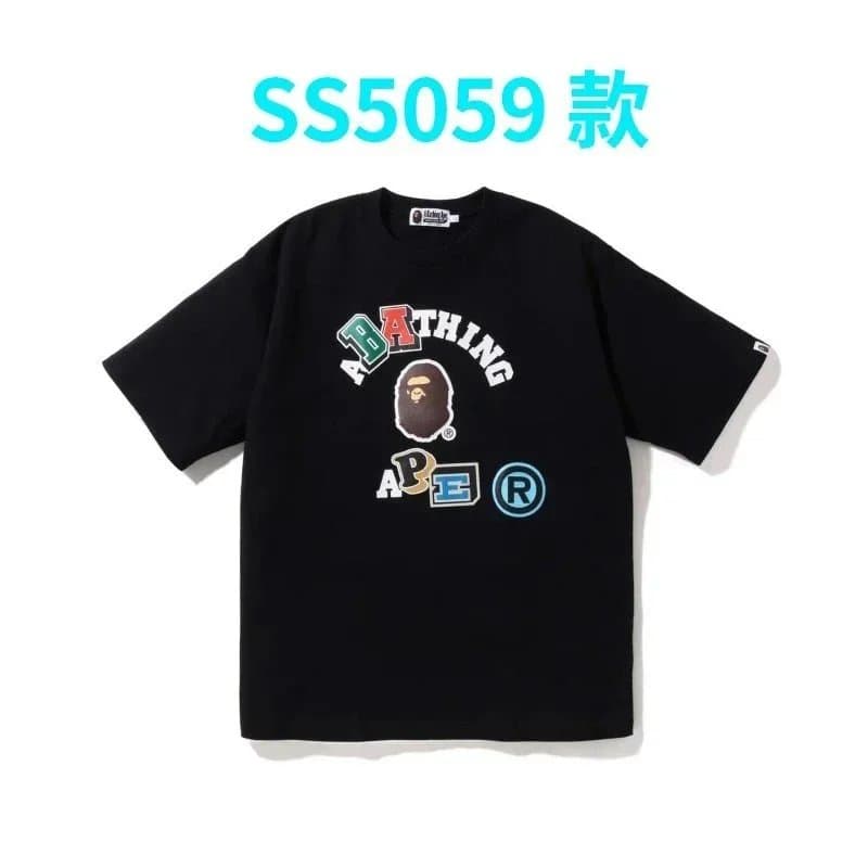 BAPE Graphic Tee A Bathing Ape Logo Print