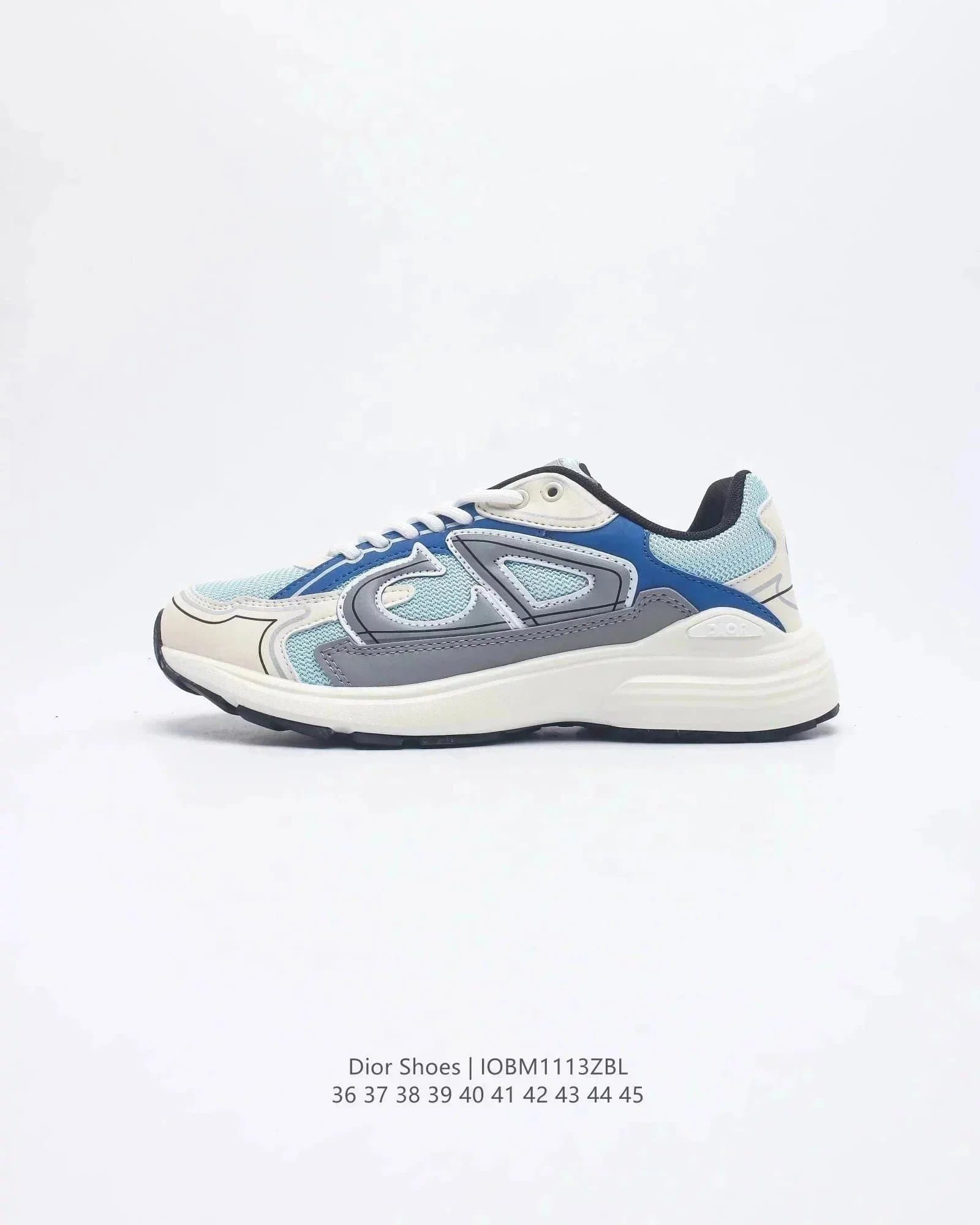 Dior B22 NEO White Black Grey — 34
