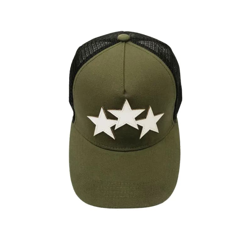Amiri Trucker Cap Dripping Logo — 55