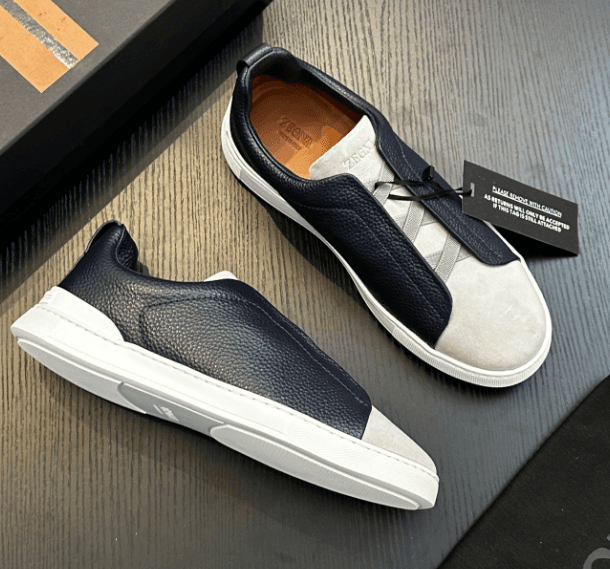 Prada Espresso Sneaker Black Suede — 32