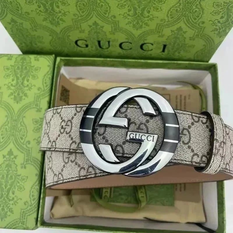 Burberry Monogram Check Belt Classic Vintage Check — 090903088-24
