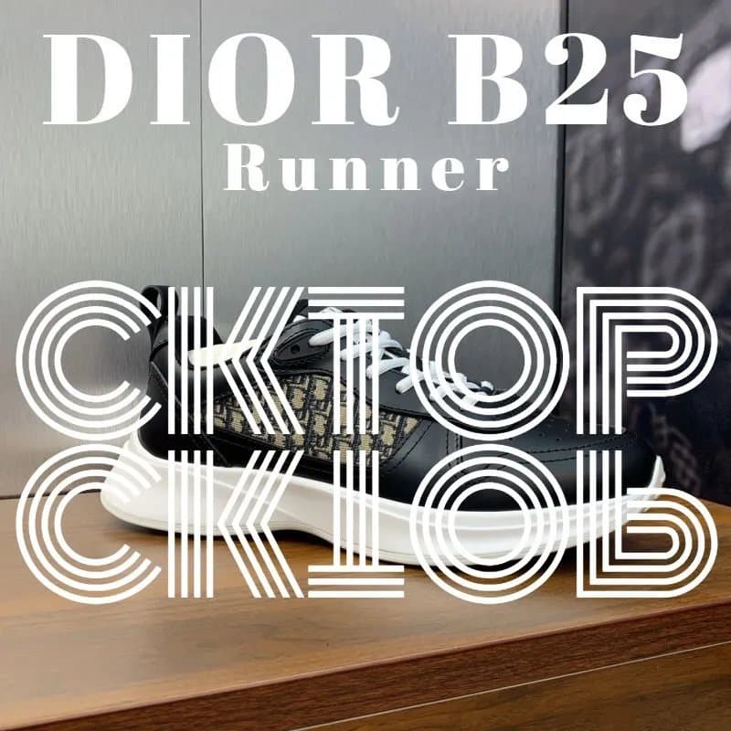 Dior B25 Runner Oblique Print