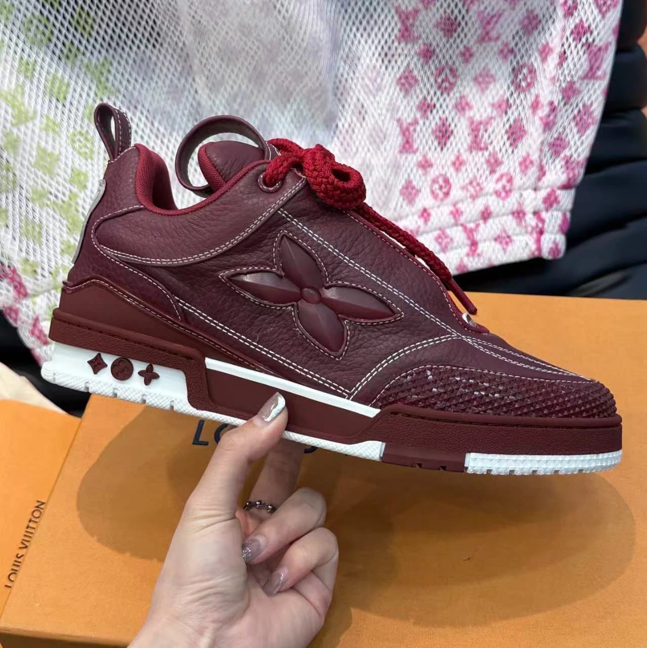 Louis Vuitton LV Trainer Monogram Mesh — P6