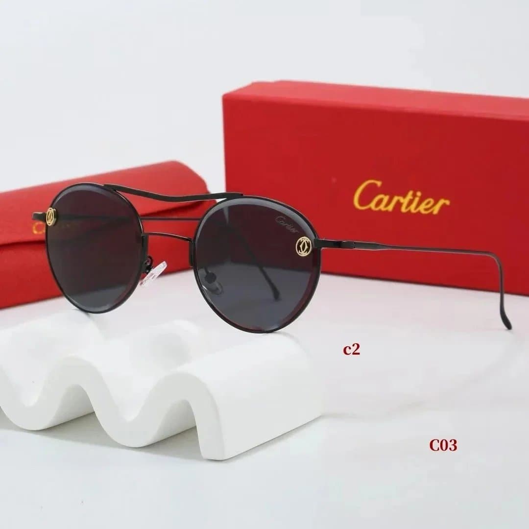 Cartier Sunglasses Rectangular Rimless — XJYJ-38