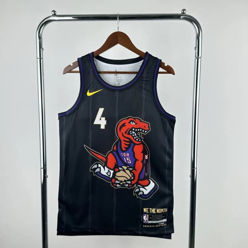 Nike Toronto Raptors City Edition Jersey Dinosaur Raptor Graphic