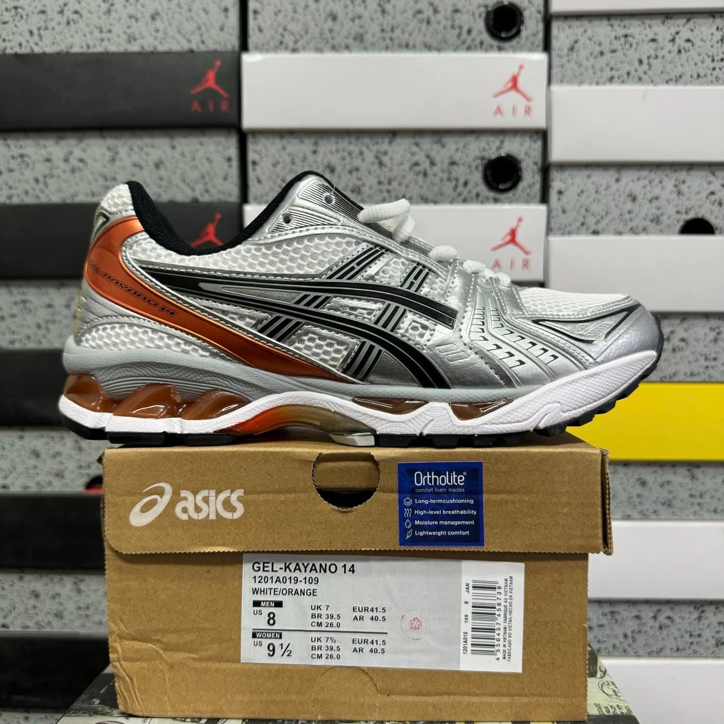 Asics GEL-KAYANO 14 Mist/Cream — LZ版 · 1201A019-109