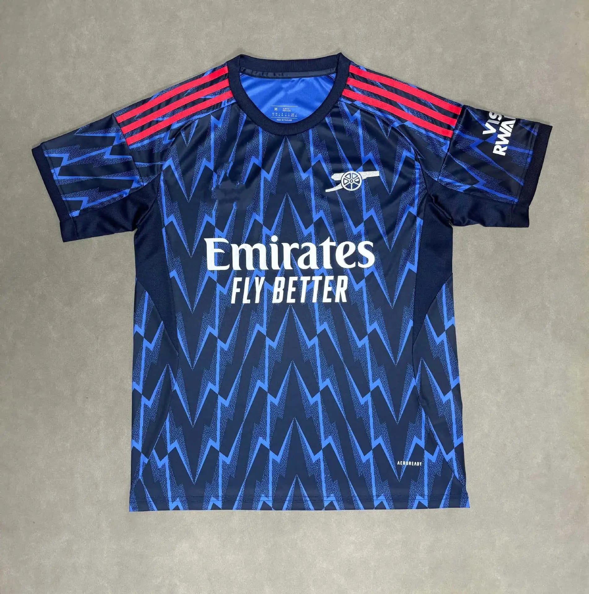 Adidas Real Madrid Home Jersey Emirates Fly Better — 25-26阿森纳客场