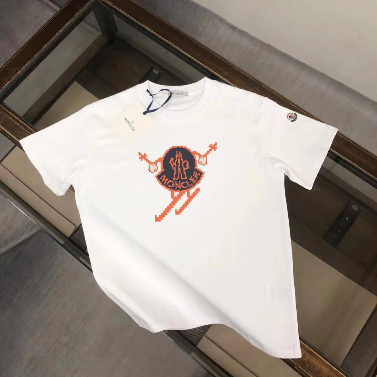 Moncler Logo T-Shirt Script Logo — 34