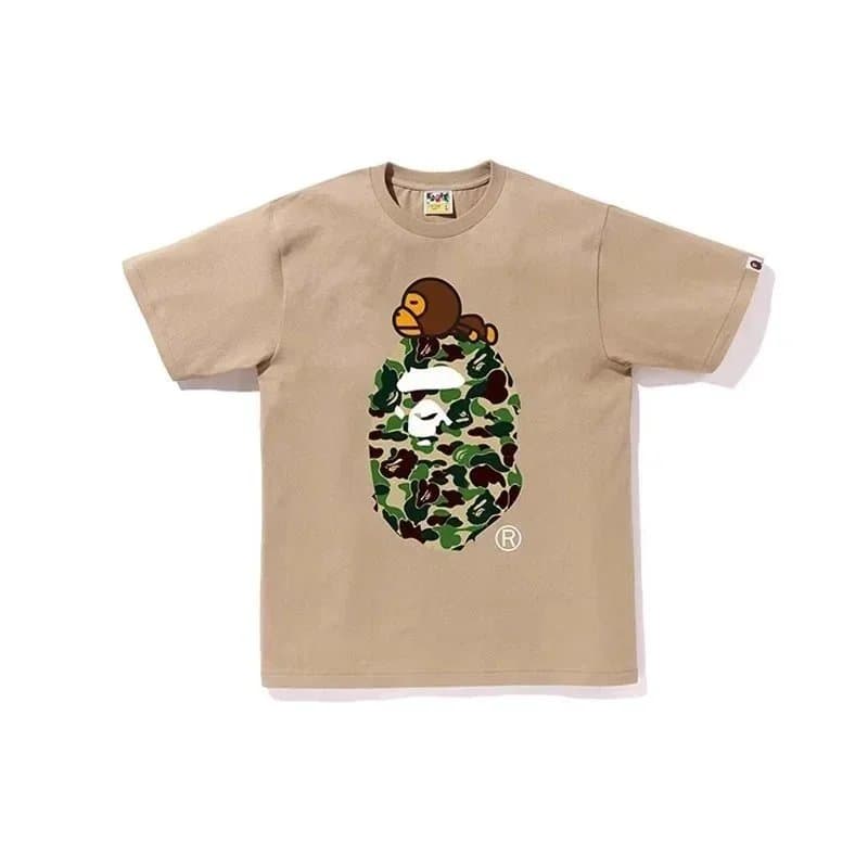 BAPE A Bathing Ape Tee Camo Ape Head — 22