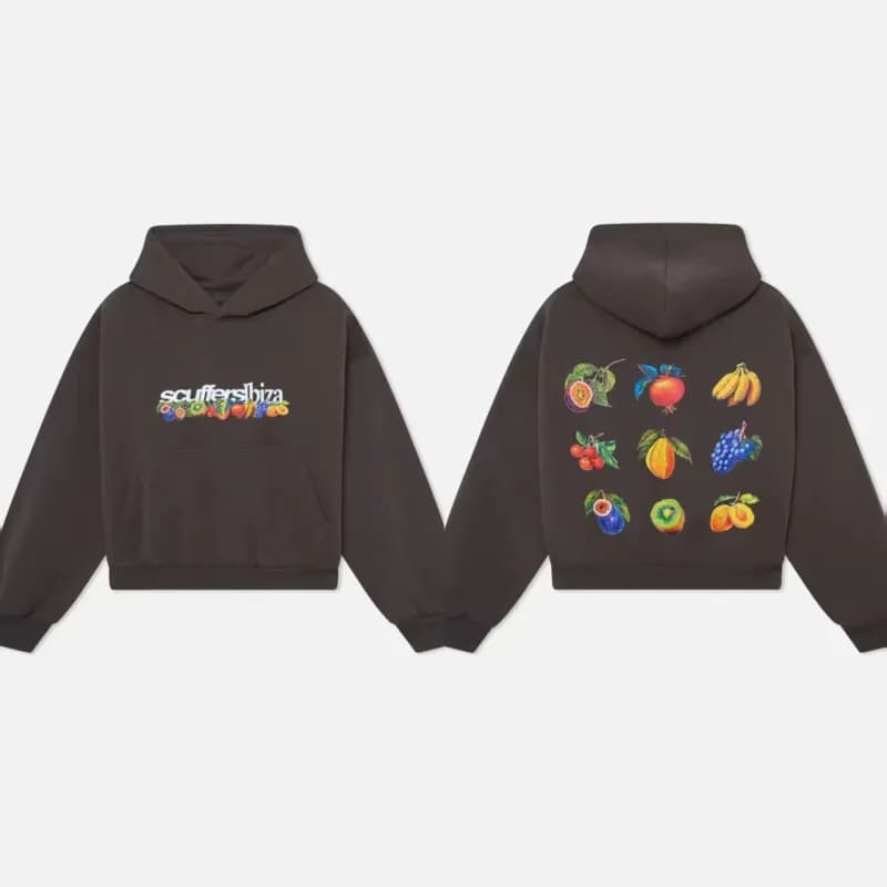 Sacai Hoodie Leopard Logo — 32