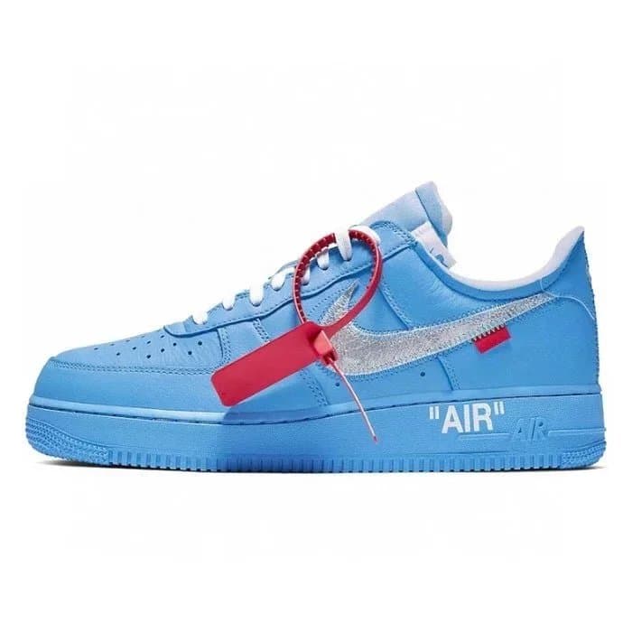 Nike Air Force 1 Low Daisy — AF1 x Off White Blue
