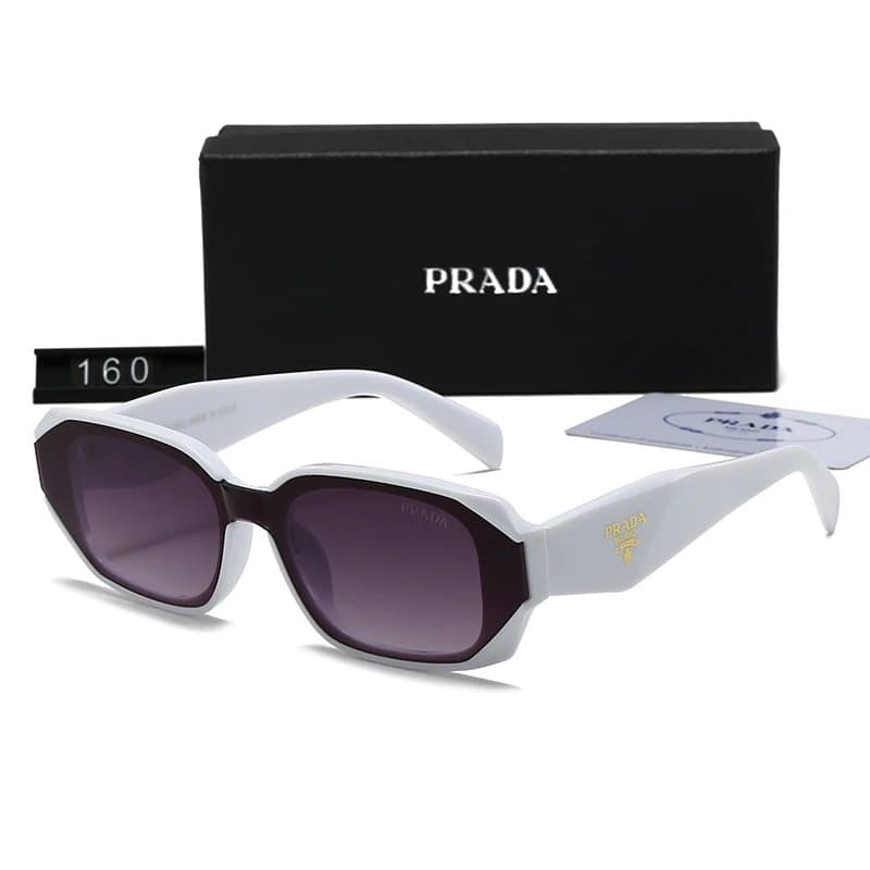 Prada Sunglasses Oversized Hexagonal — 160-D