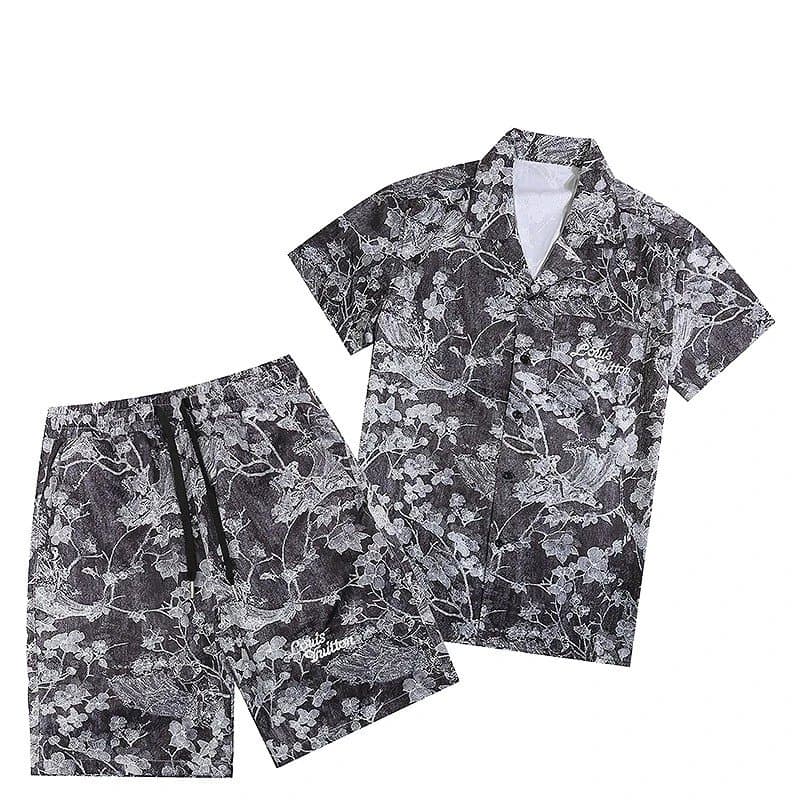Louis Vuitton Checkered Knit Set Multicolor Grid Pattern — 3