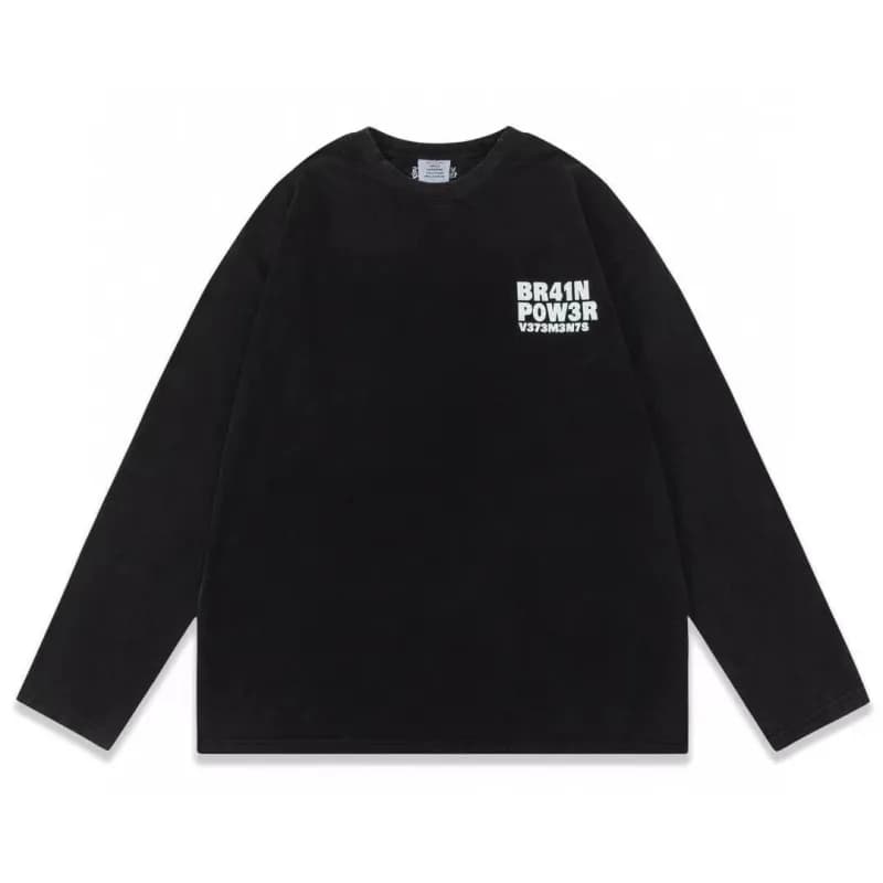 Chrome Hearts Long Sleeve Tee Crossbones Sleeve Print — 1