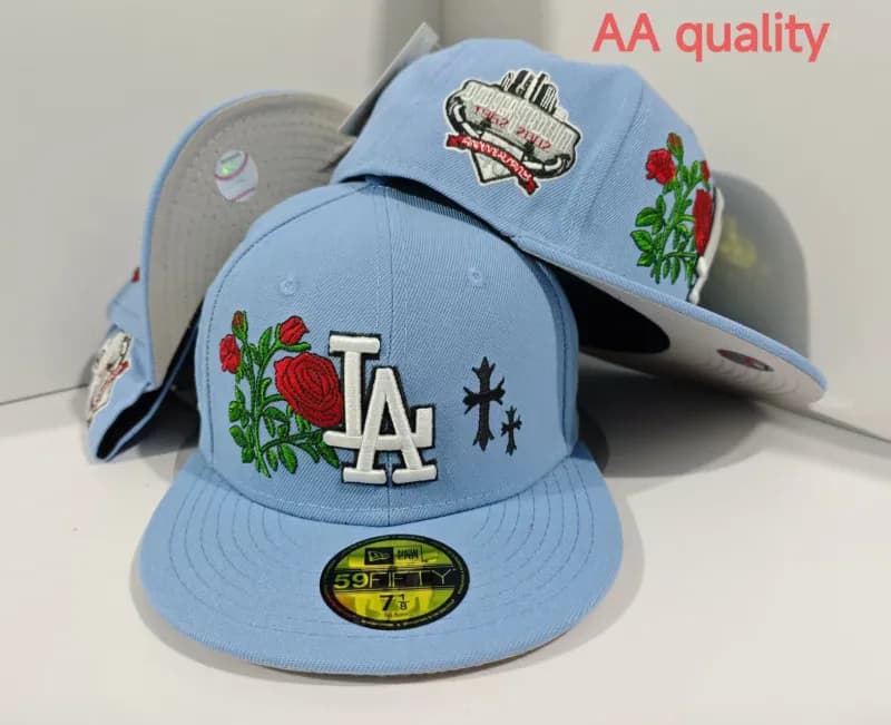 New Era × MLB 59FIFTY LA Dodgers Roses