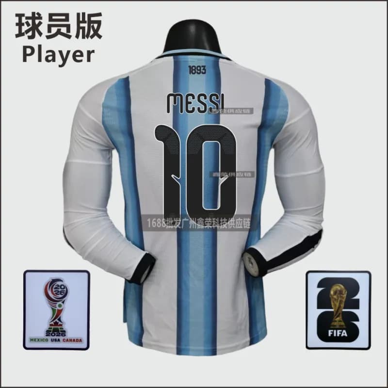 Adidas × Argentina National Team Argentina 2026 Player Jersey Messi #10