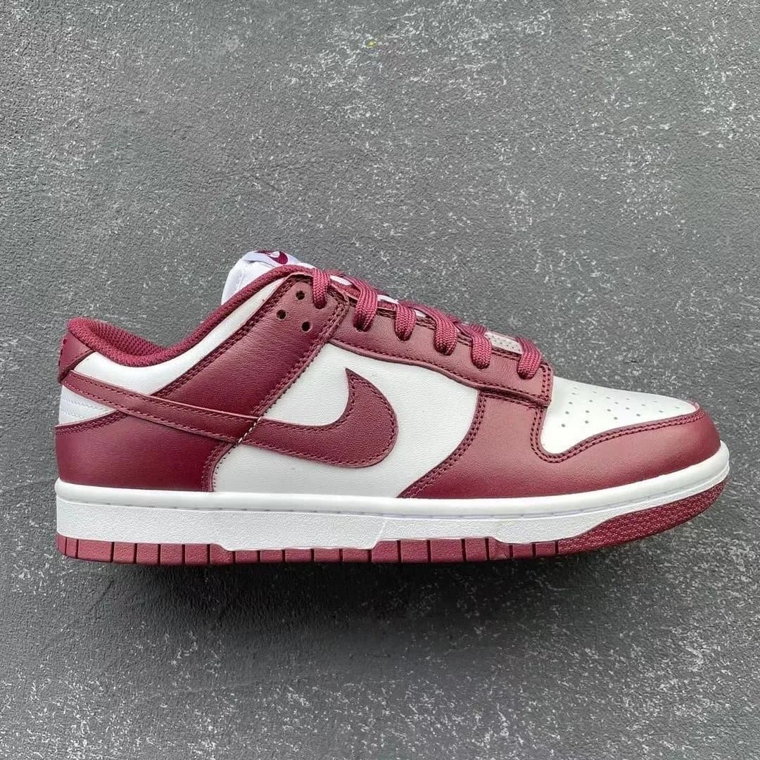 Nike Dunk Low Light Smoke Grey — Dark Beetroot