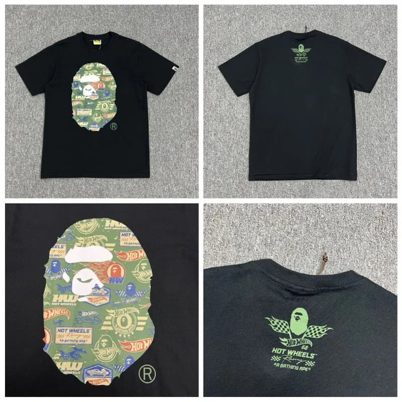 BAPE T-Shirt Apes Together Strong — 黑色23