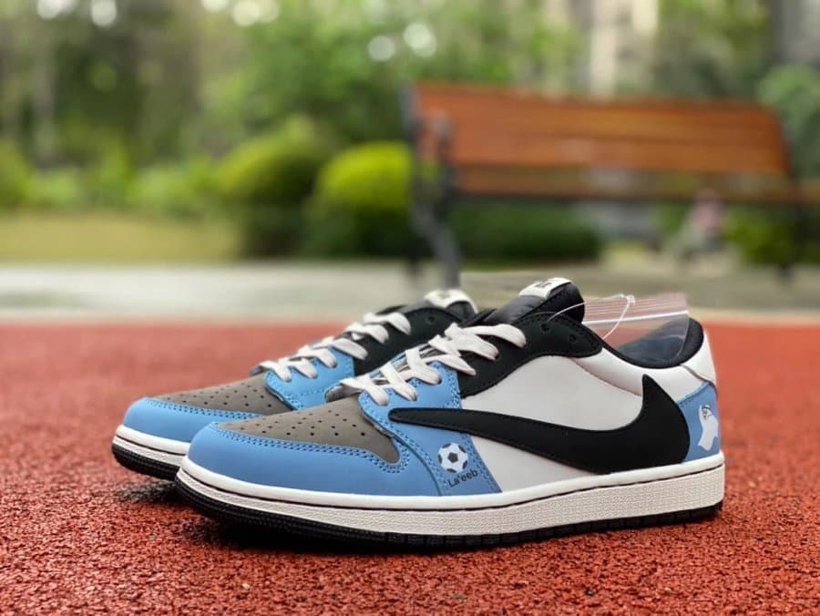 Louis Vuitton Air Jordan 1 Low LV Monogram — 2022卡塔尔世界杯限定 倒钩at7866-688