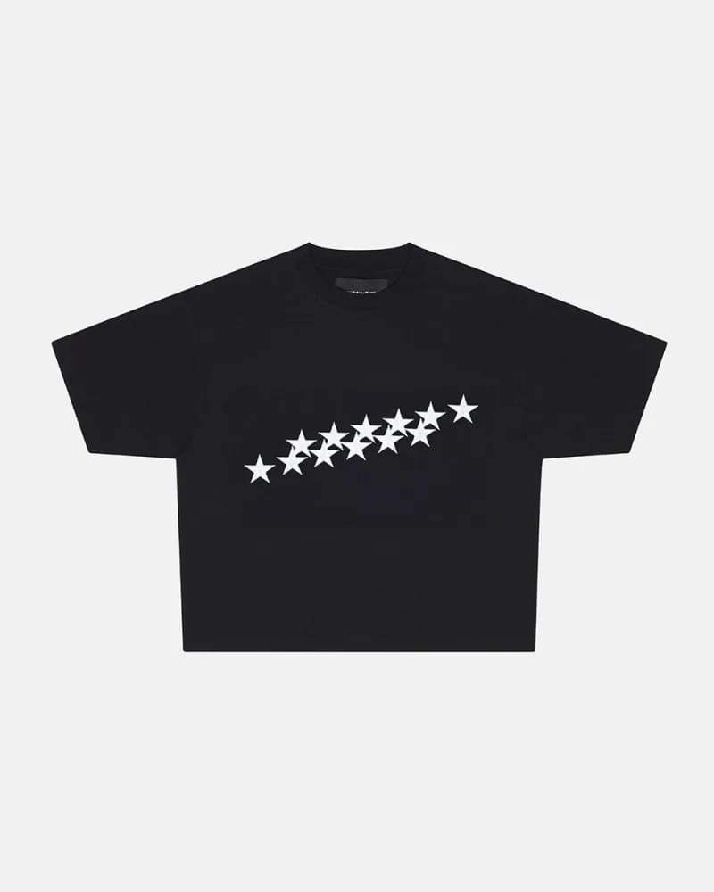 Off-White Star Graphic Tee Diagonal Stars