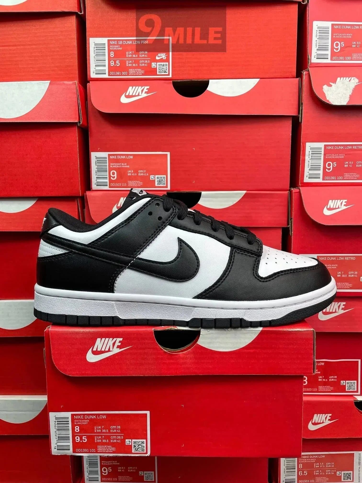 Nike Dunk Low Retro Pink Orange — 1