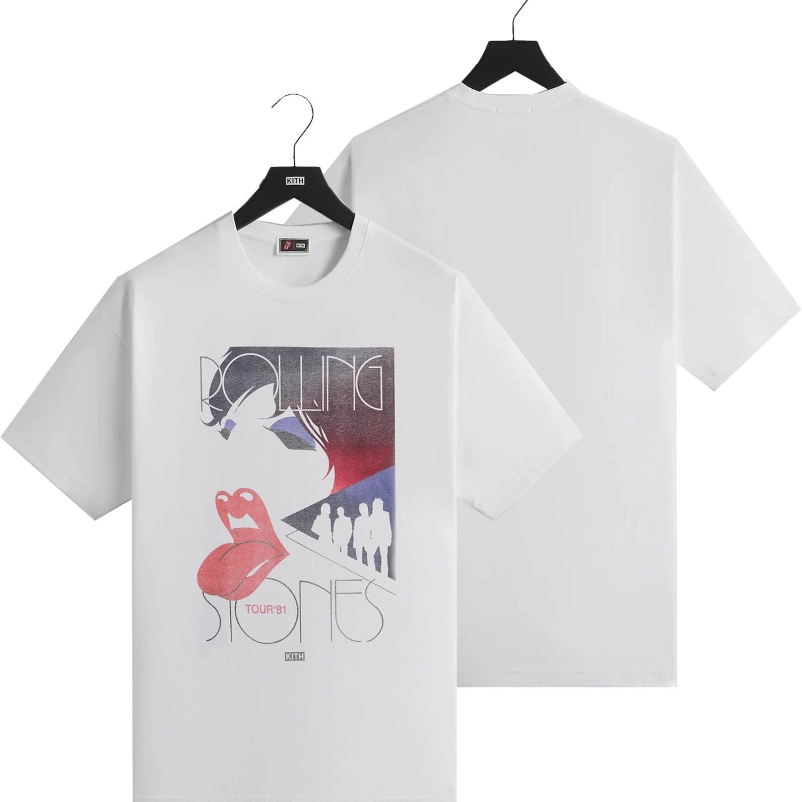 Kith Rolling Stones Tour '81 Tee Tour '81 Graphic — K-299 白色