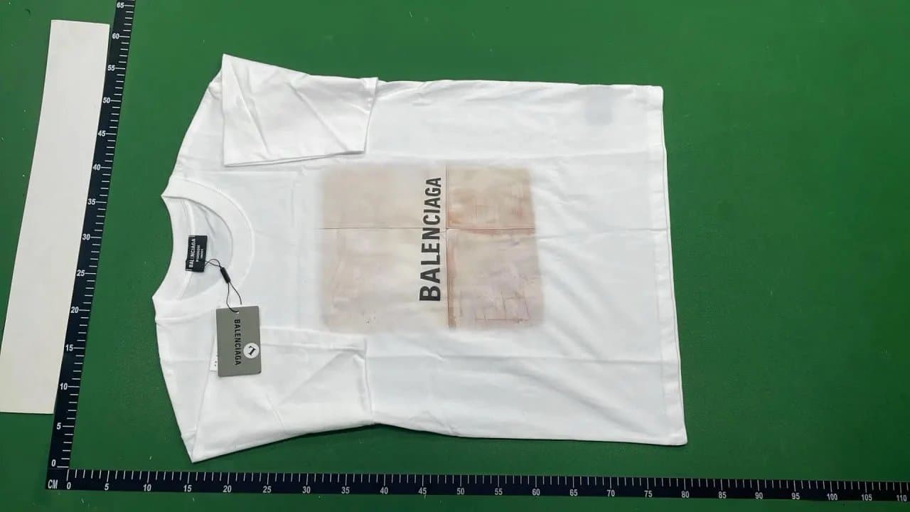 Balenciaga Logo T-Shirt Dripping BB Print — 036