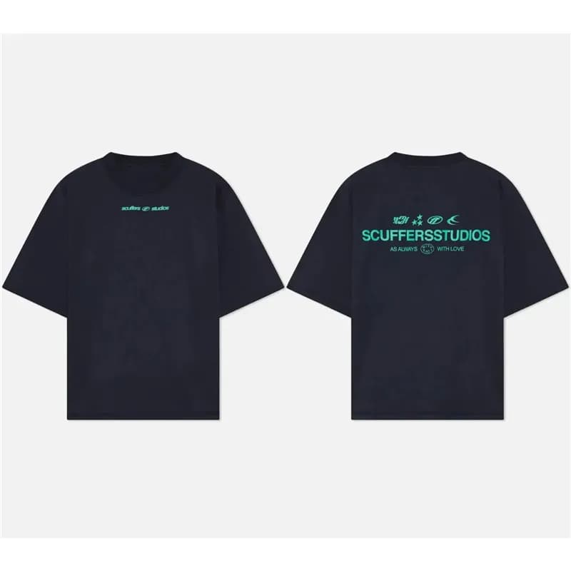 Graphic Tee Scuffers Studios Logo Print