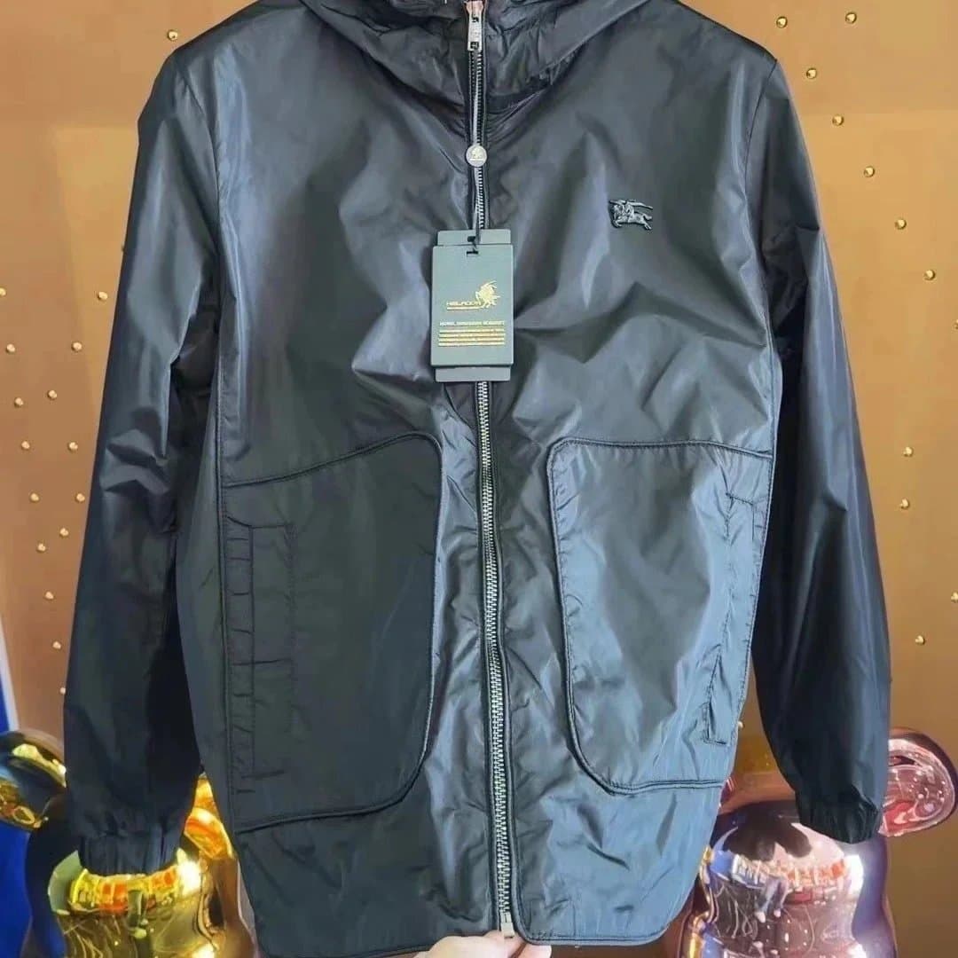 Burberry Check Windbreaker Jacket Classic Check — 37