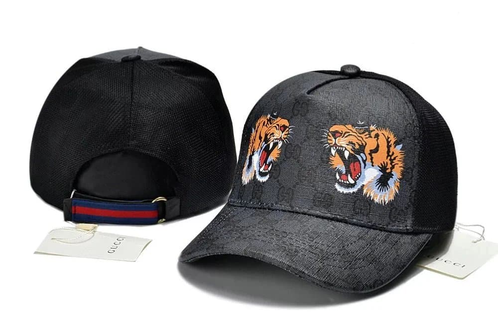 Gucci Tiger Print Cap Multicolor Tiger Motif — 图12