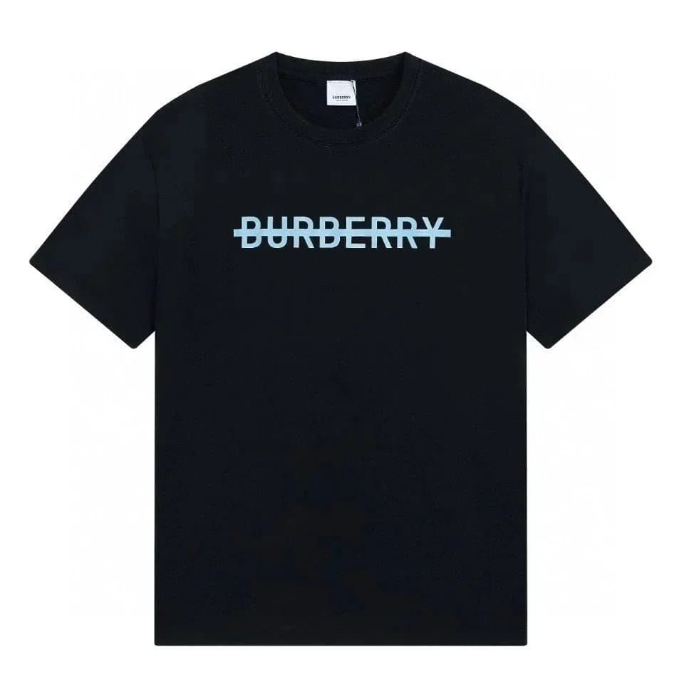 Burberry Logo T-Shirt Light Blue Logo