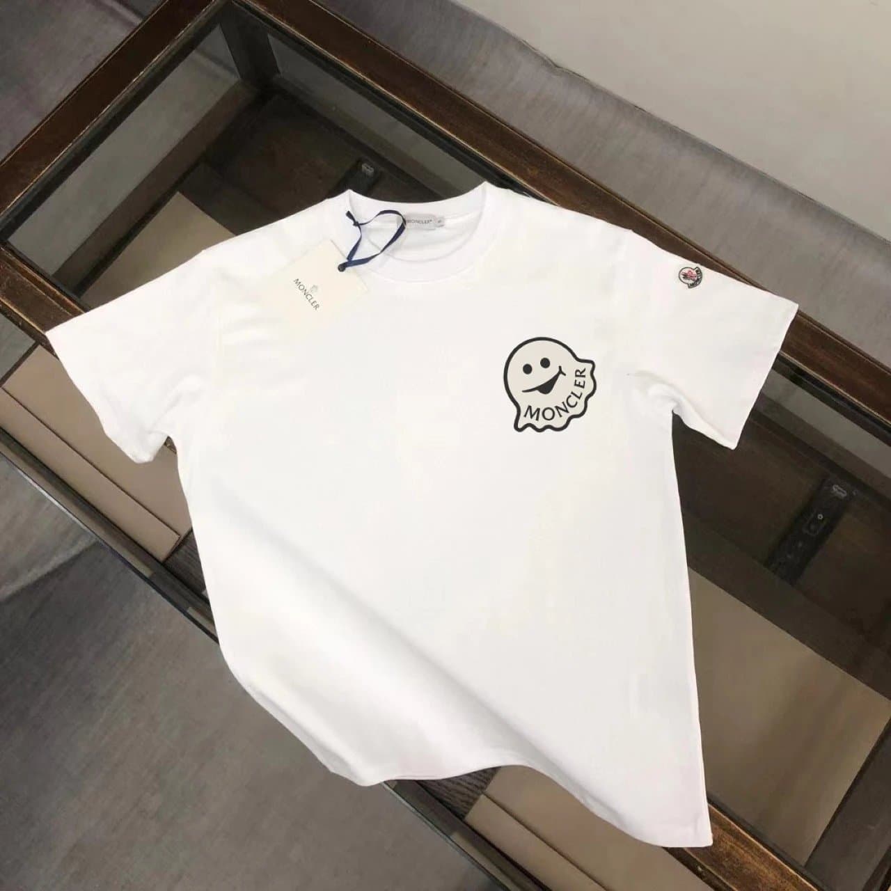 Moncler Logo T-Shirt Script Logo — 36