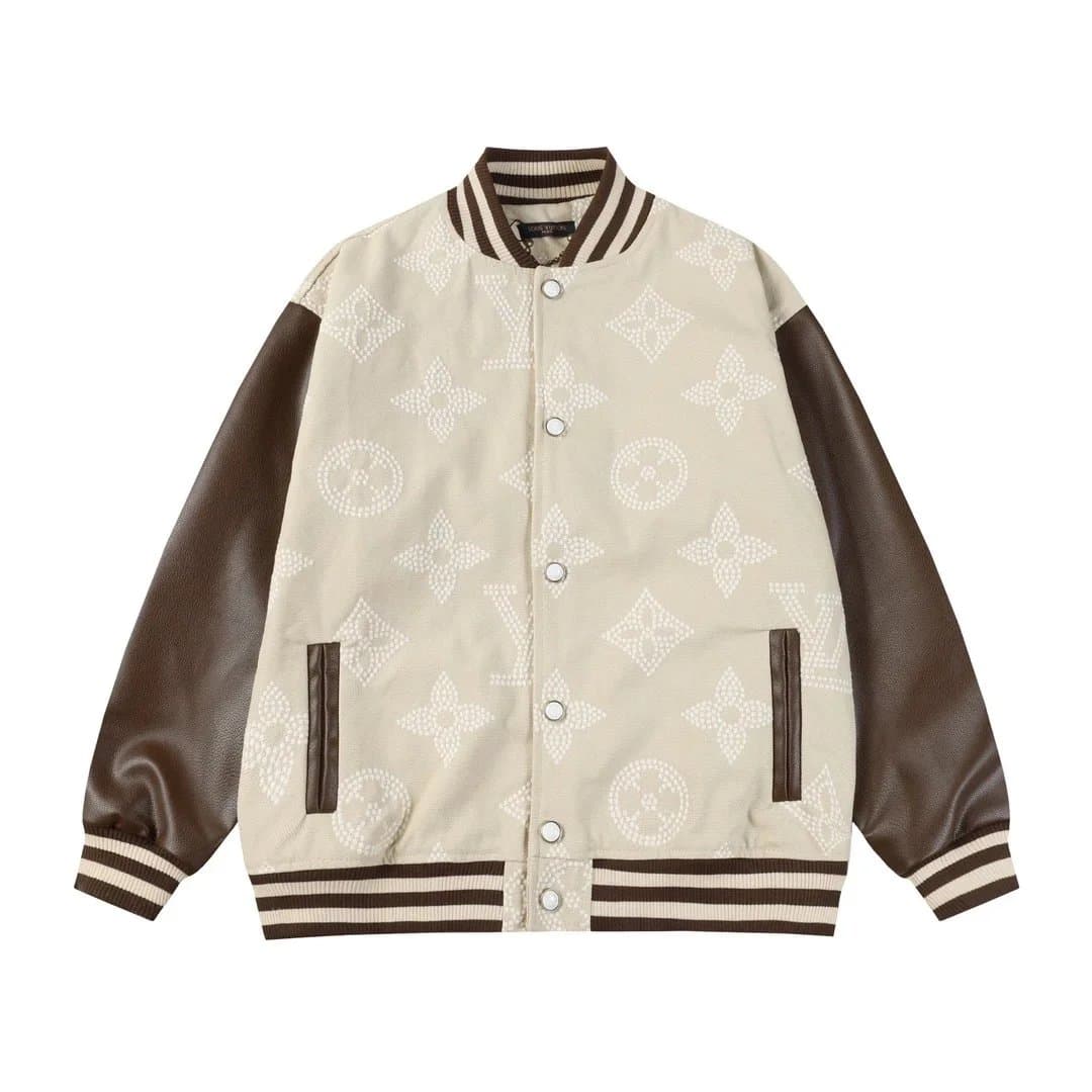 Louis Vuitton × Gallery Dept. Varsity Jacket Embroidered Monogram — 34